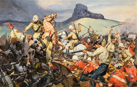In 1838, the Boers, migrating north to elude the new British. . Zulu war battles